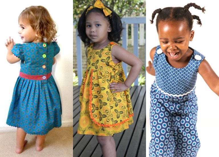 Latest Shweshwe Dresses Styles For Kids - Pretty 4