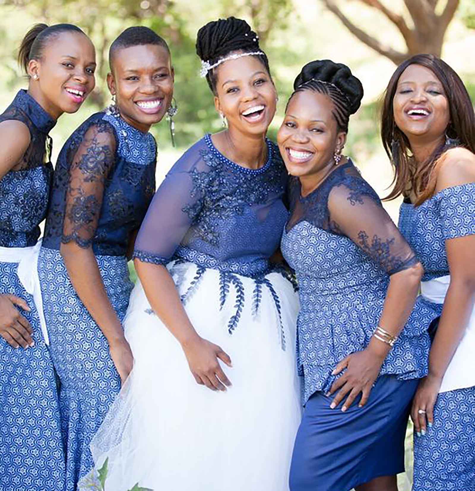 Traditional Shweshwe Wedding Dresses For Woman