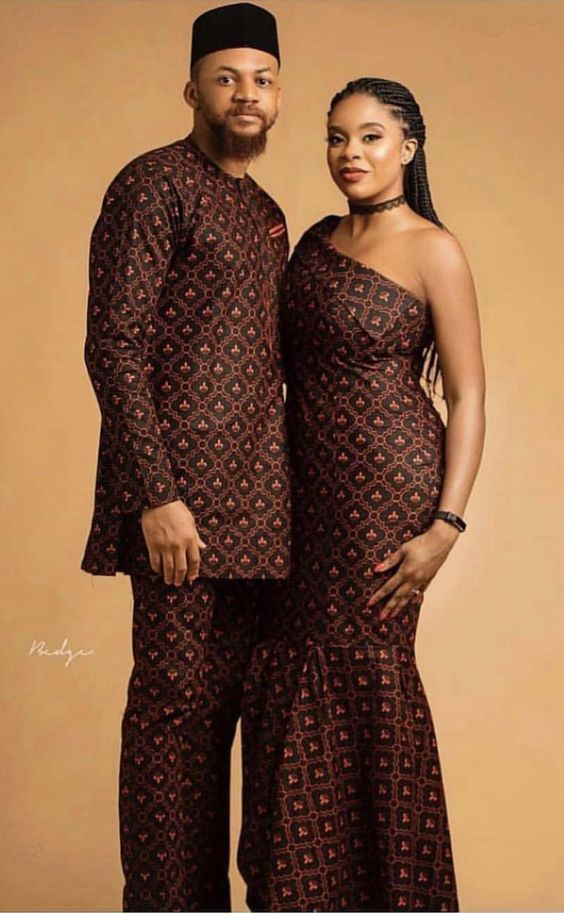 Couples Kitenge dresses