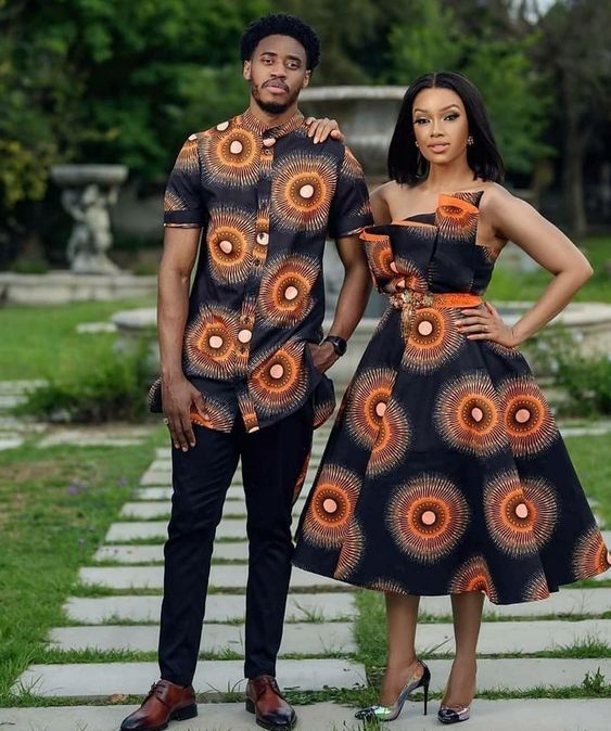 Couples Kitenge dresses