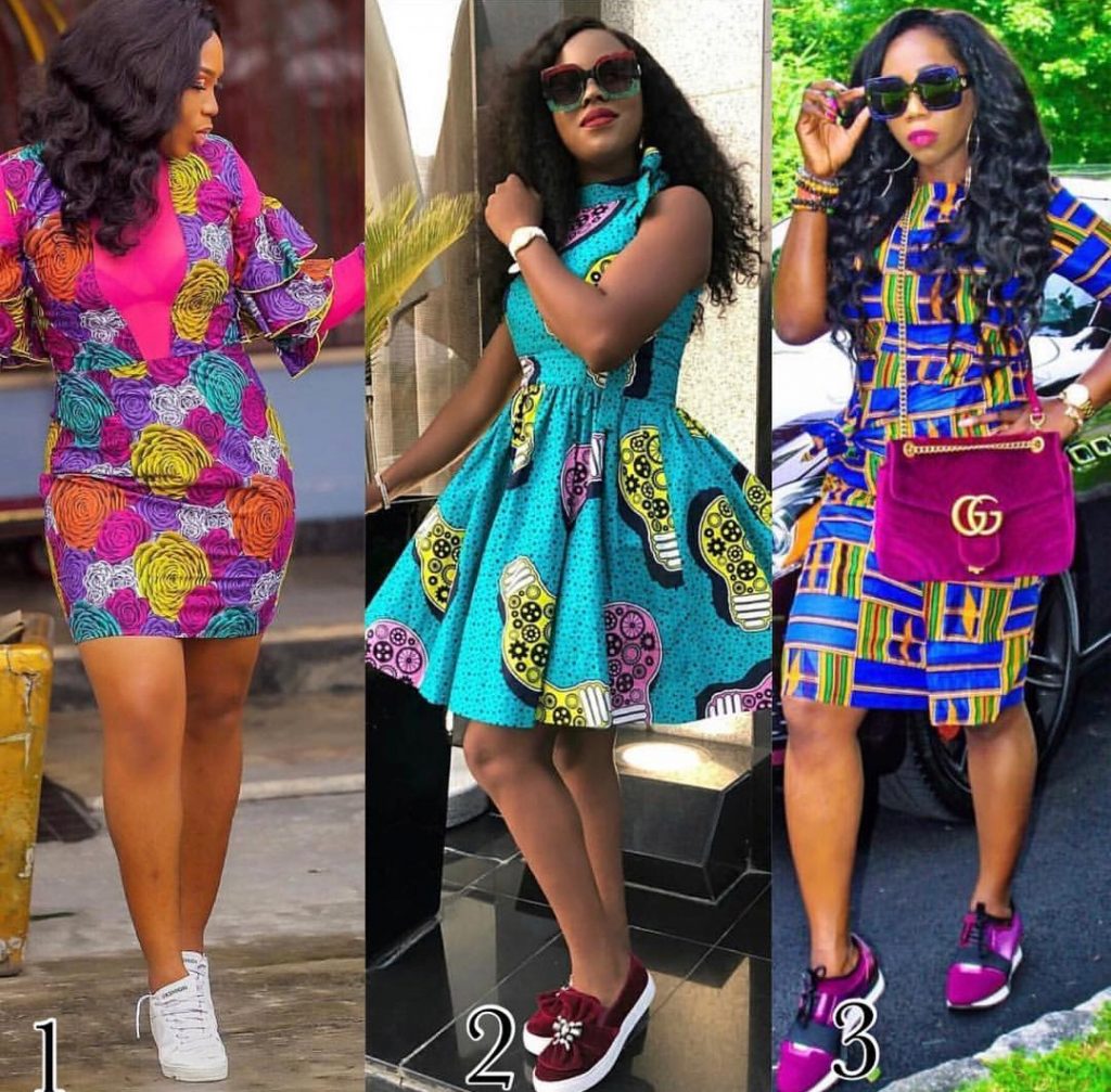 MINI KITENGE DRESSES 2019 better at emphasizing the beauty