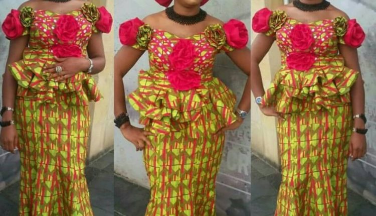 2019 colorful shweshwe dress