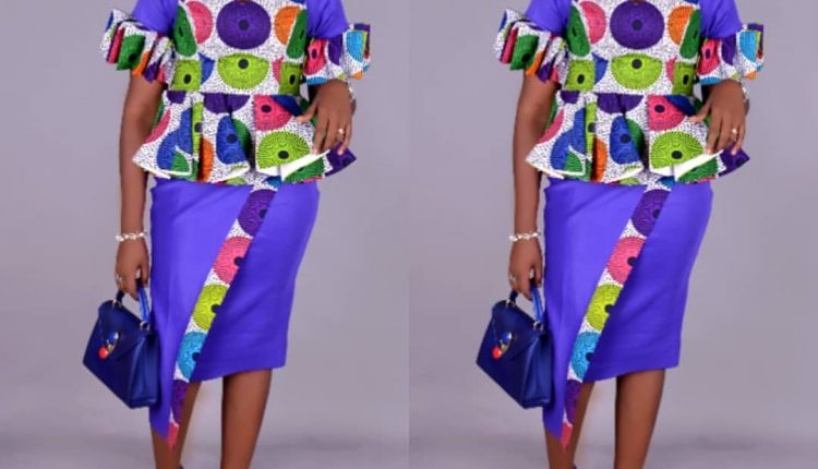 BLUE 2019 colorful shweshwe african dress