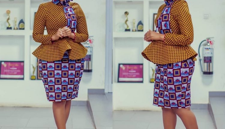 cute short skirt-blouse