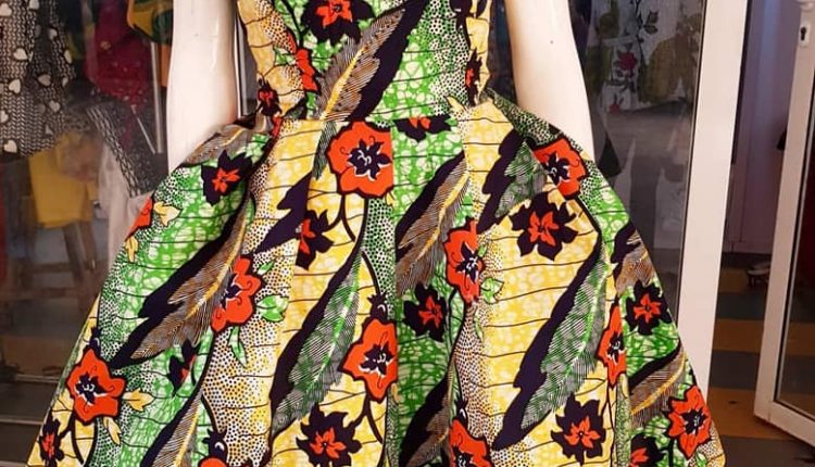 ANKARA PRINT DRESS 2019