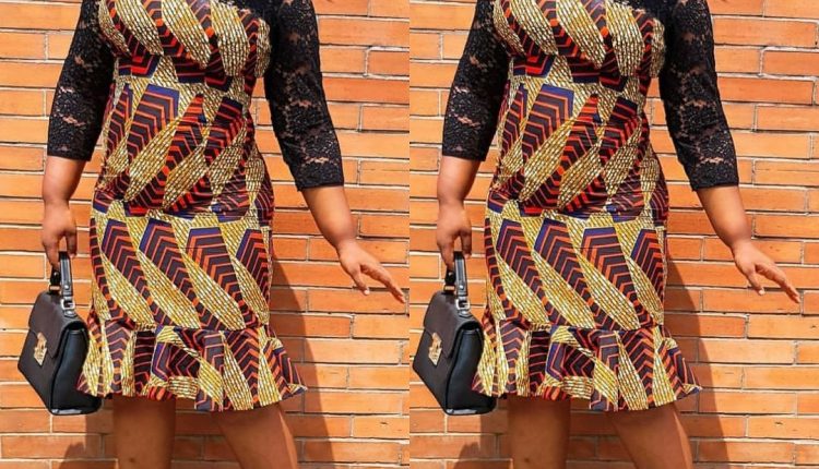 CHIC PRINTED AFRICAN DRESS