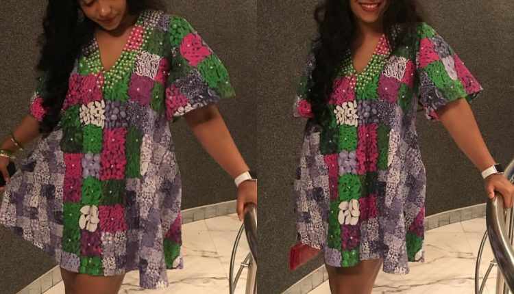 PRINT AFRICAN DRESS