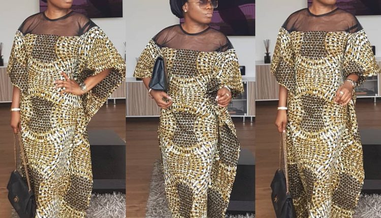LONG AFRICAN DRESS