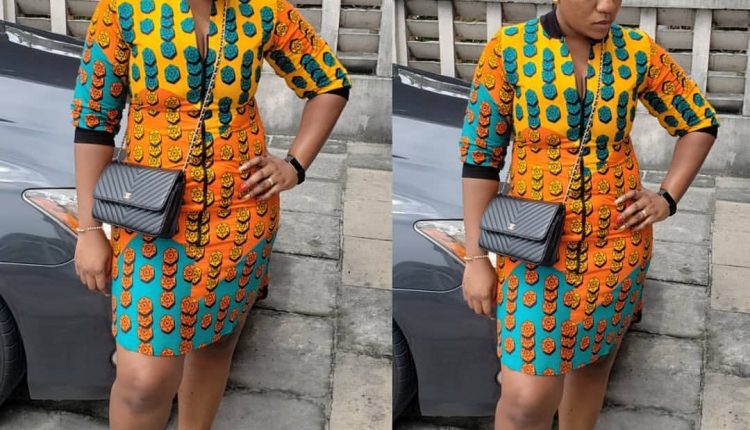 ANKARA MIDI DRESS