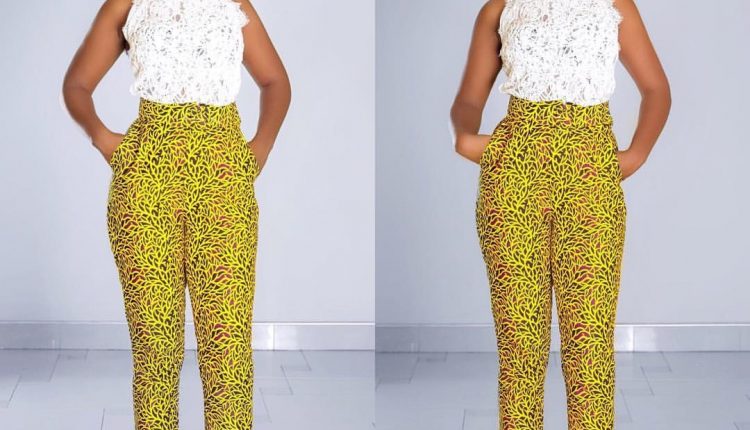 STYLISH ANKARA PANTS 2019