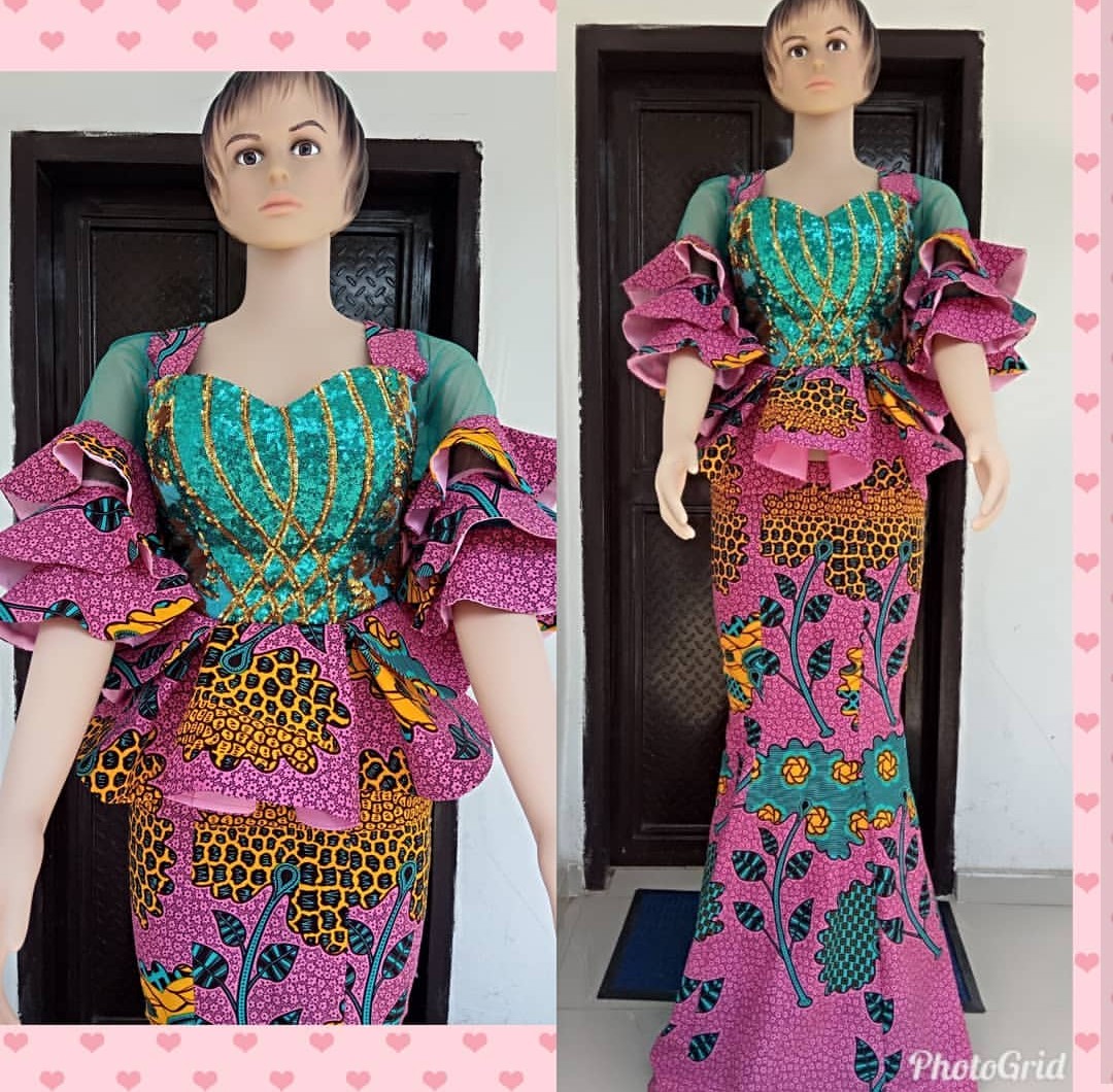 2019 COLORFUL ANKARA AFRICAN DESIGNS