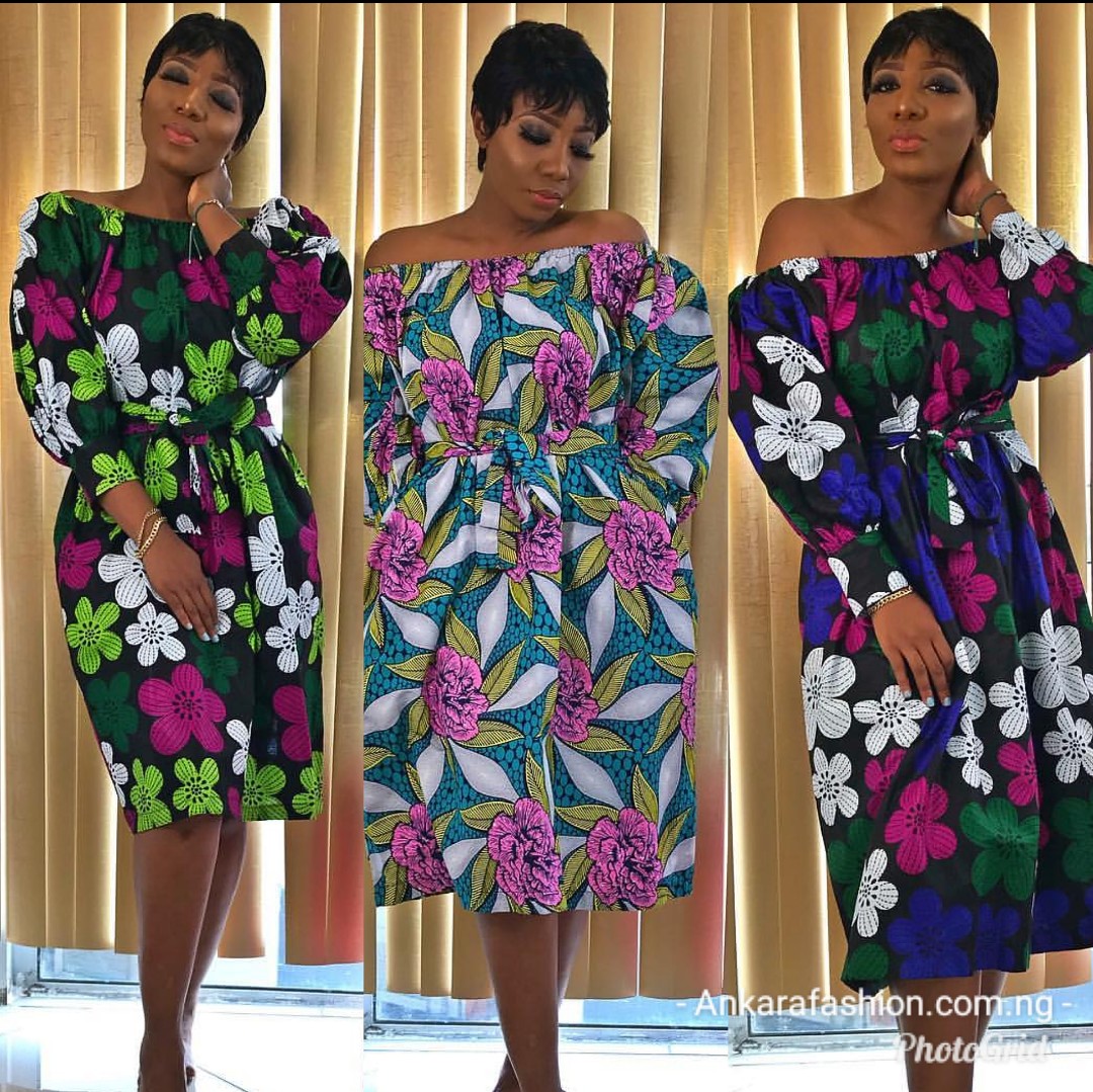 FLORAL DESIGNS OFF SHOULDER