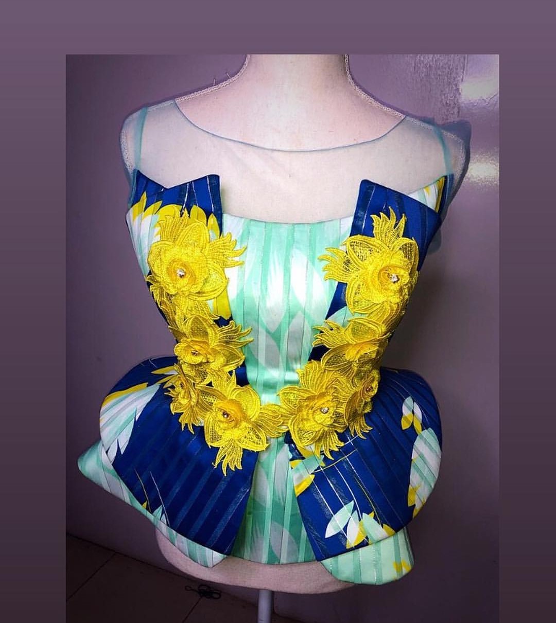 2019 KITENGE BLOUSE 