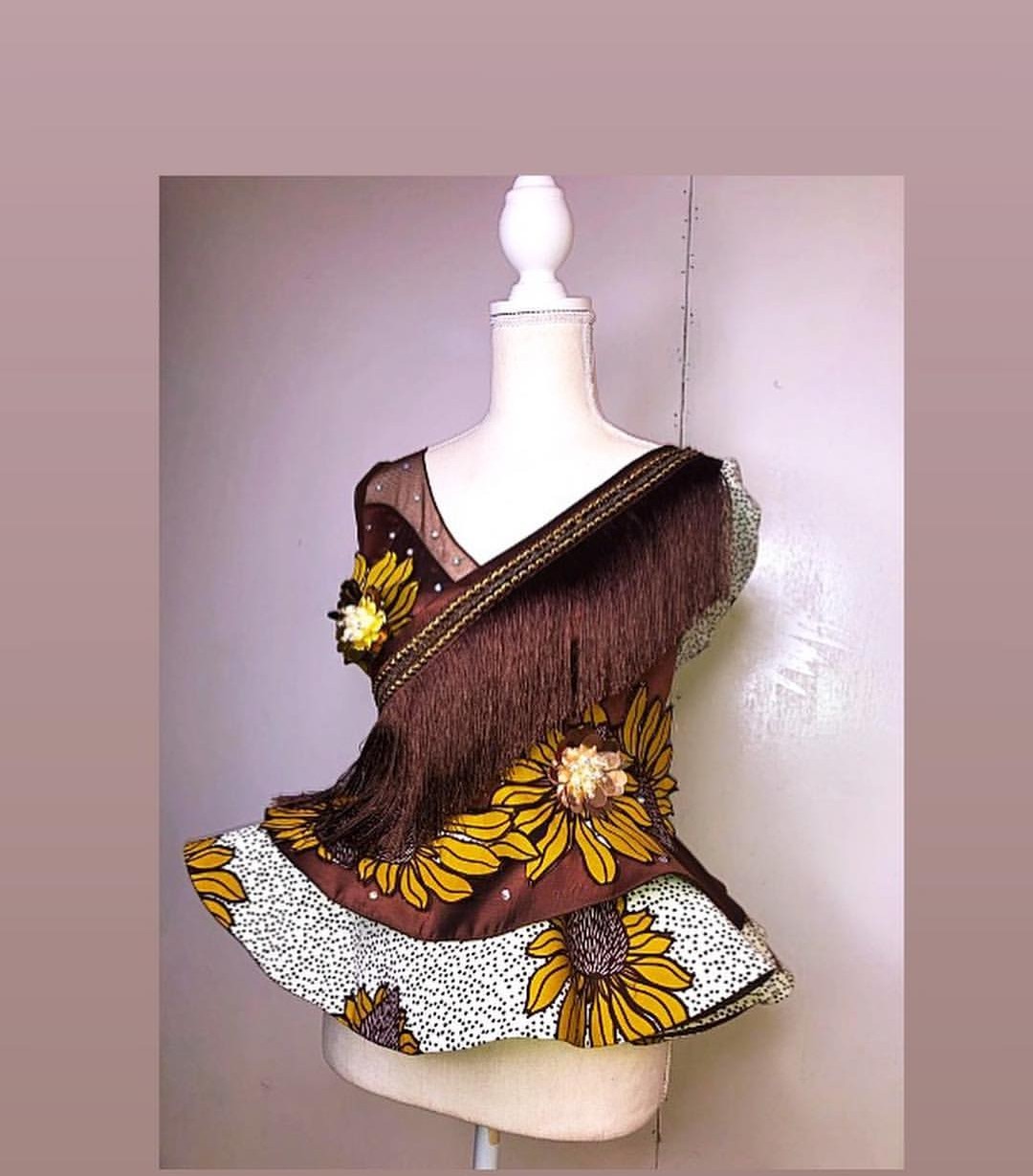 2019 KITENGE BLOUSE 