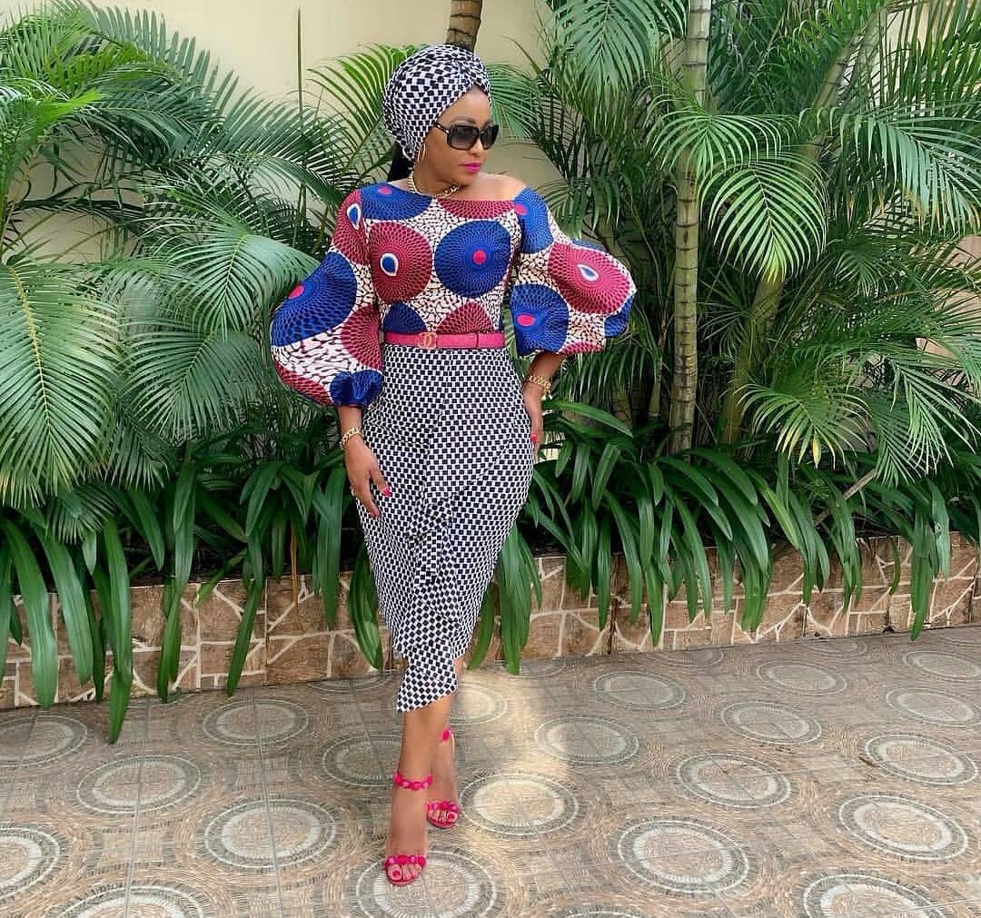 2019 ANKARA MAXI DRESS
