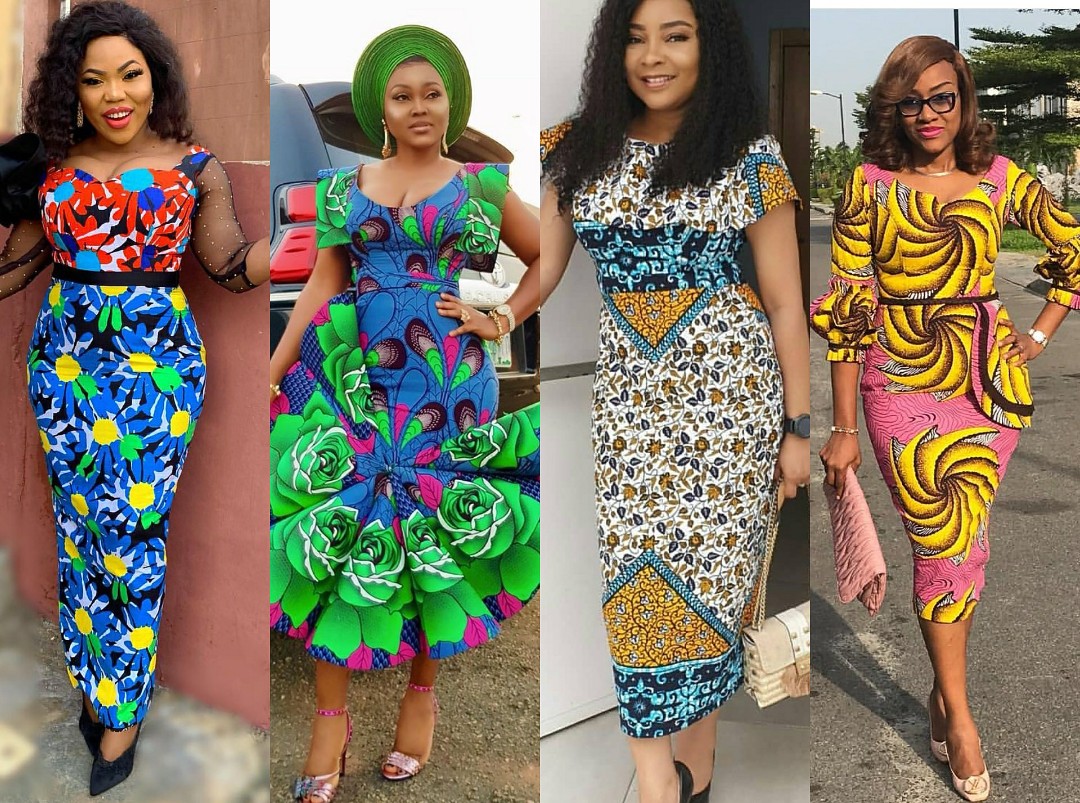 ANKARA GOWN 2019 STYLES