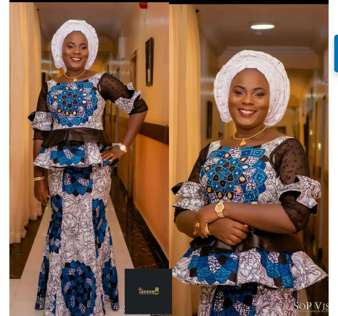 2020 ANKARA SKIRT&BLOUSE
