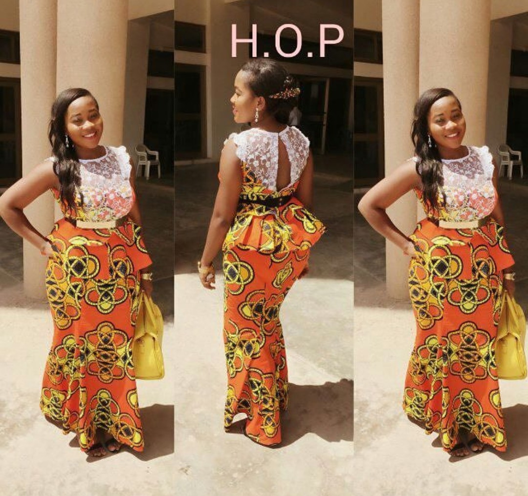 2020 ANKARA SKIRT&BLOUSE