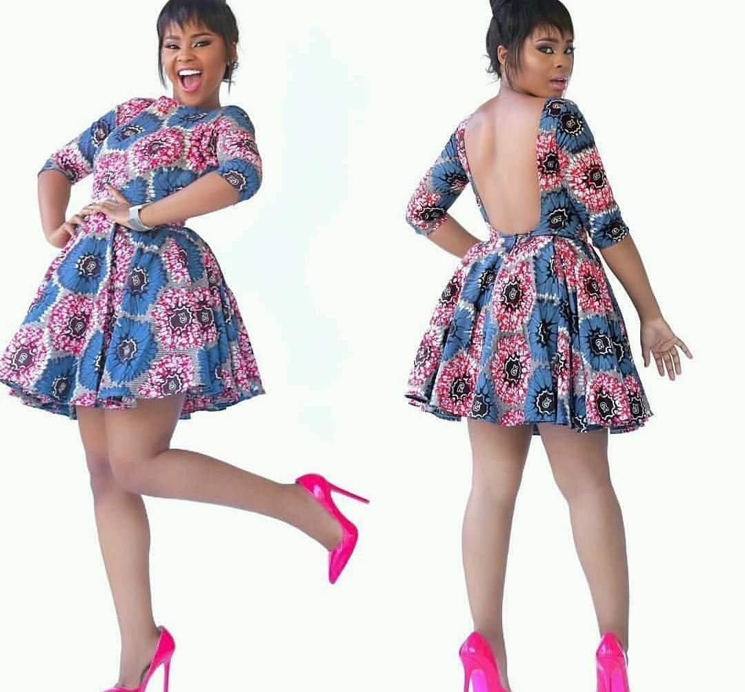 LATEST ANKARA PRINT DRESSES