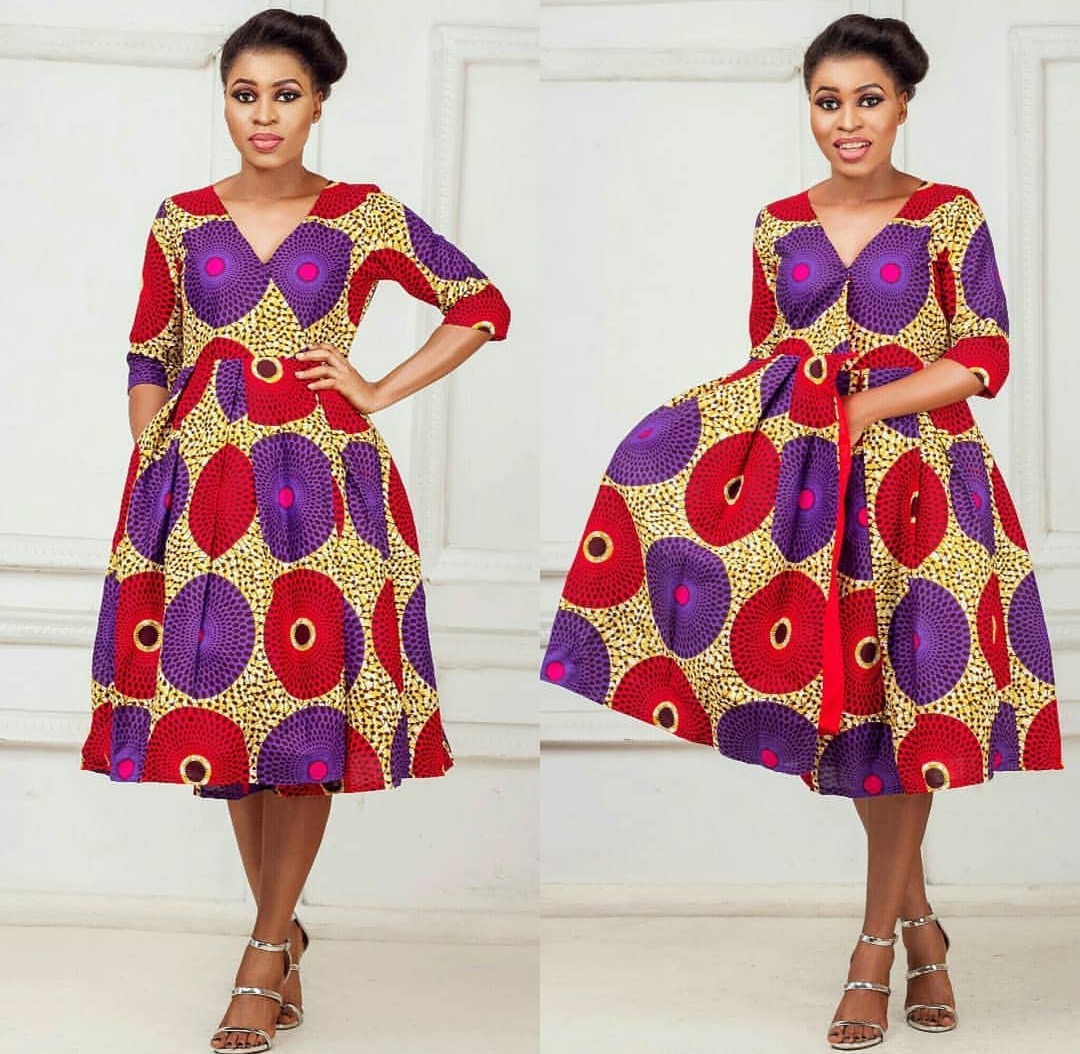 TOP ANKARA PRINT DRESSES