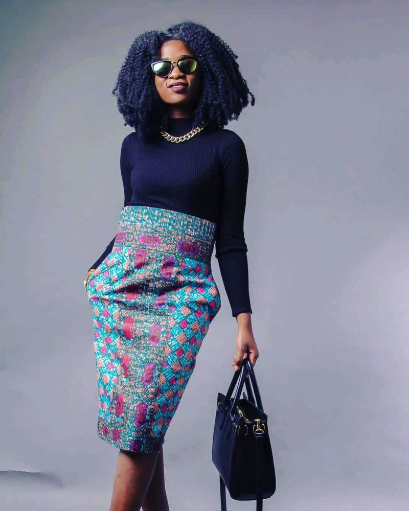 ANKARA PRINT SKIRTS