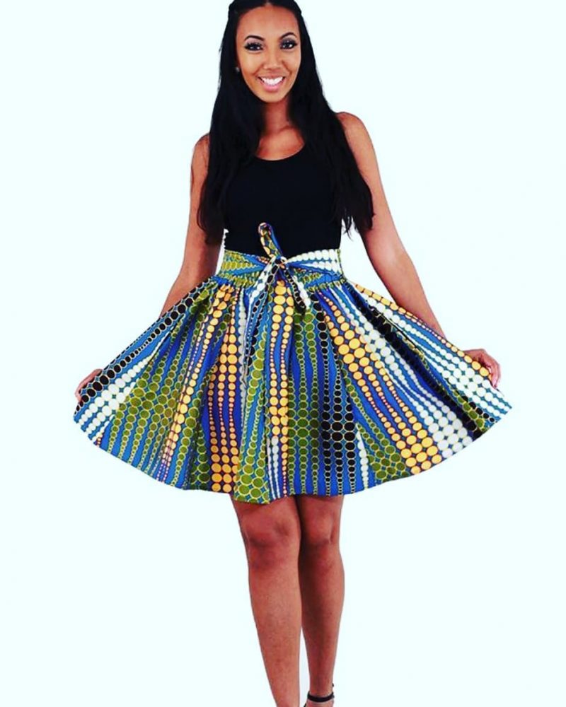 ANKARA PRINT SKIRTS