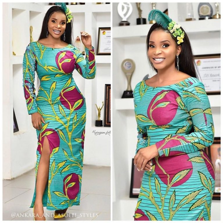 TRENDING ANKARA STYLES FOR ANKARA MODERN WOMEN - Pretty 4