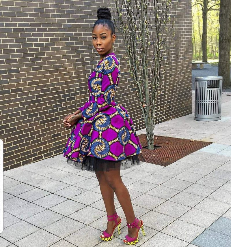 BEAUTIFUL ANKARA DRESSES WITH MODERN FABRICS