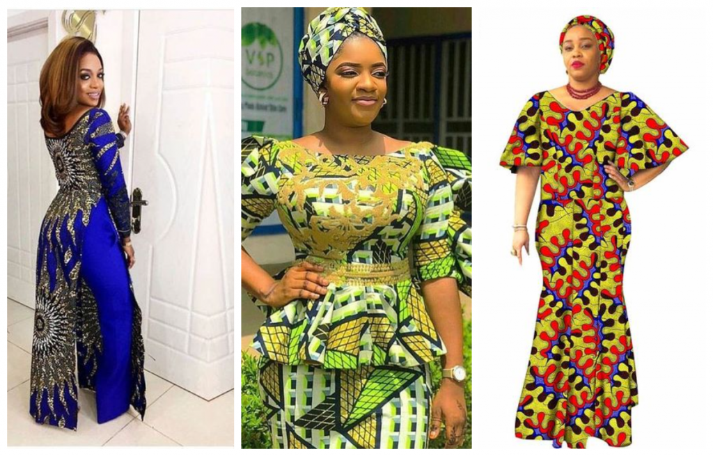 STUNNING AFRICAN GOWNS STYLES WITH ANKARA FABRICS