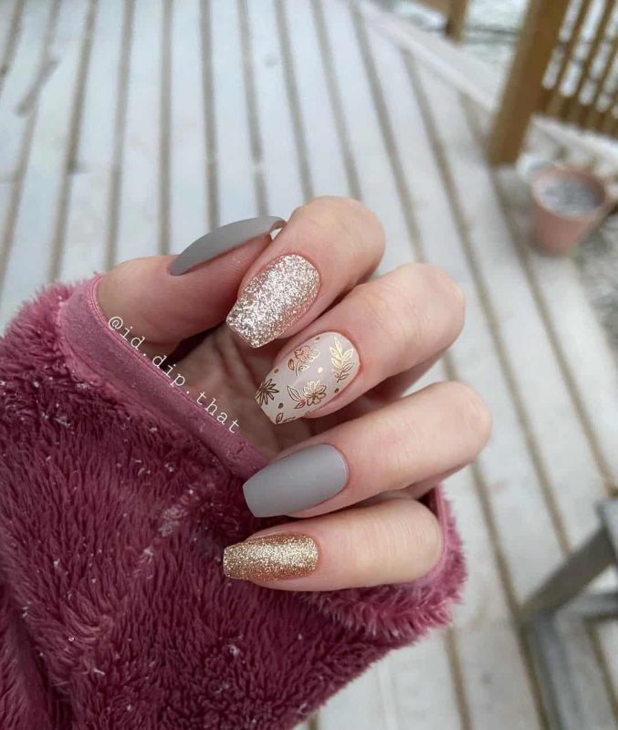 SimpleTop Simple 35 Amazing Winter Nail Design Ideas 2023 – Pretty 4