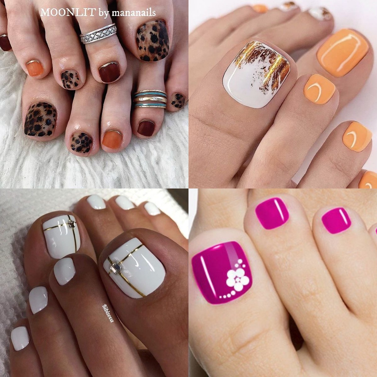 Diseños de uñas de los pies que nunca antes habías visto - Pretty 4